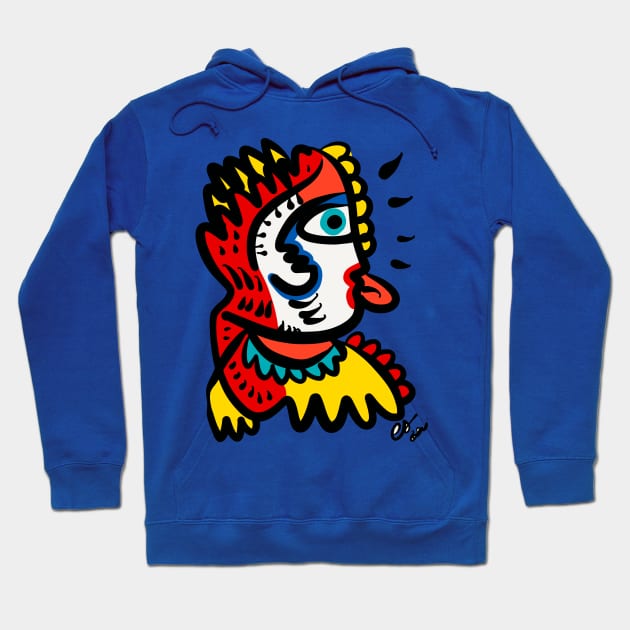 Graffiti Joker Street Art Hoodie by signorino